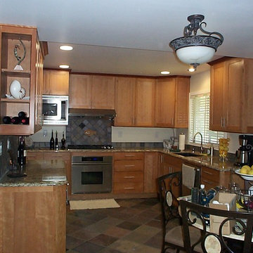 Custom Cherry Cabinets in Sacramento