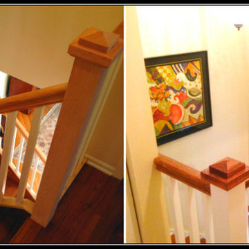 Madison NJ Staircase Painting & Staining Finishing