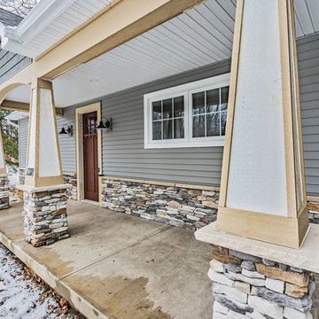 Transitional Custom Home in Webster