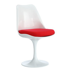 Modern Contemporary Kitchen Dining Side Chair Red