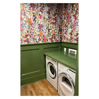 Powder room & Laundry room - Eclectic - Laundry Room - New York - by A ...