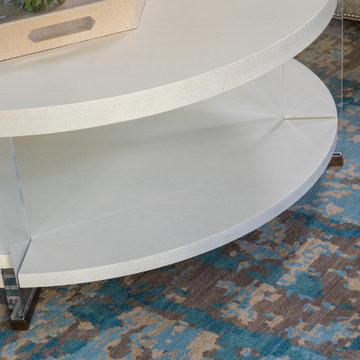 Stained Wood + Color = Wow!