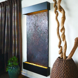 Large Nojoqui Falls Wall Fountain - Indoor Fountains