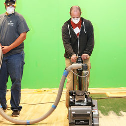 NWFA Wood Flooring Sand + Finish Training - 無垢フローリング