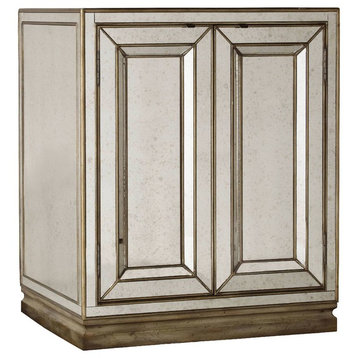 Hooker Furniture 3014-90015 30"W Hardwood Nightstand - Visage Gold