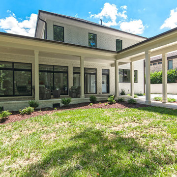 Covered Walkway to Detached Garage in Charlotte