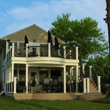 Portage Lakes Home Renovation and New Deck