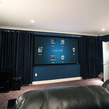 Family Home Theater in Potomac, MD