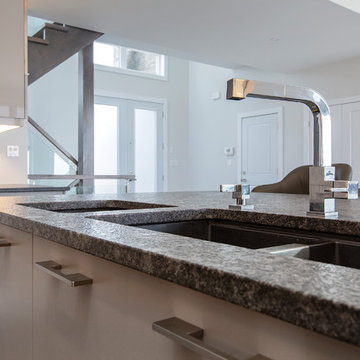 Modern Contemporary High Gloss Warm Tones