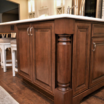 Lowell, IN. Haas Signature Collection. Elegant Traditional Style Kitchen
