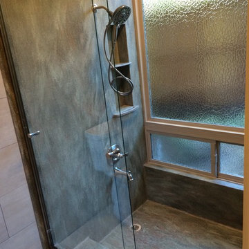 Corian® Rosemary Shower Surround