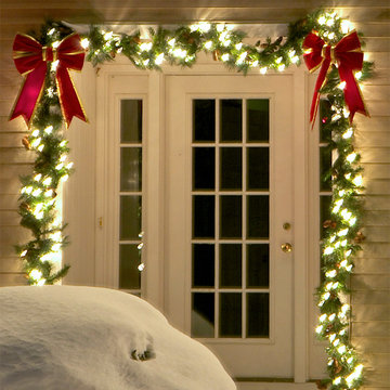 Residential Holiday Lights by Green Impressions