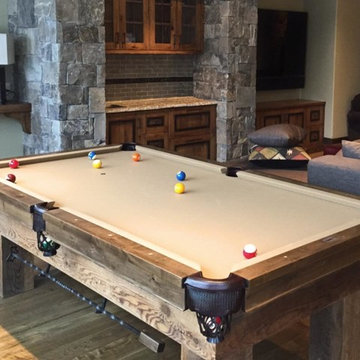Custom Barnwood Billiard Table