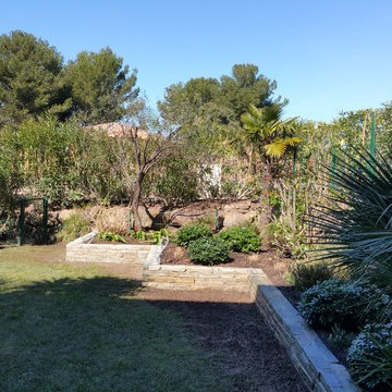 Aménagement d'un jardin privé
