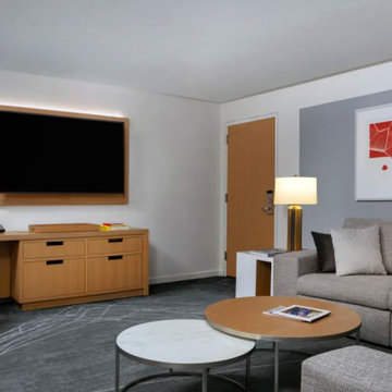 Conrad Battery Park Living Room of the All Suite Hotel