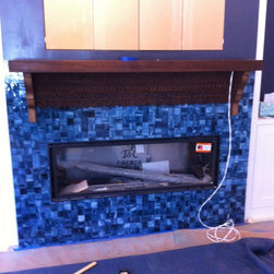 Reclaimed Antique Carving Mantle - Fireplace Mantels
