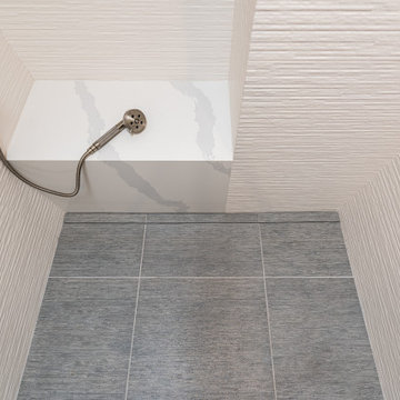 Tiled in Linear Drain (do you see it now?)