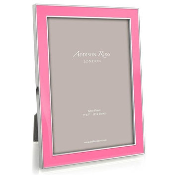 Addison Ross Pink Enamel Picture Frame, 5x7