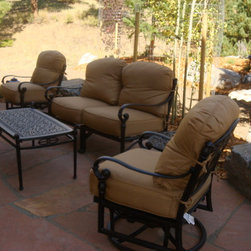 Patios/Rock-work - Outdoor Rocking Chairs