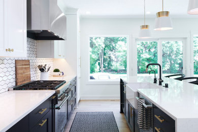 Trendy kitchen photo in Minneapolis