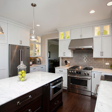 Stylish Naperville Transitional Kitchen