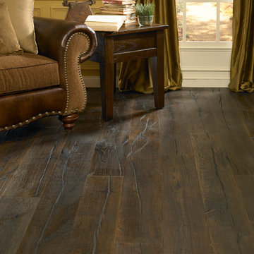 Beautiful natural oil finished hardwood floors