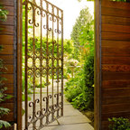 Farmhouse entry door