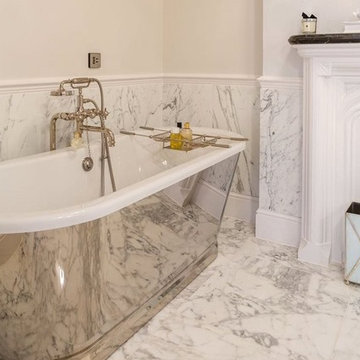 Statuario and Carara Extra Marble