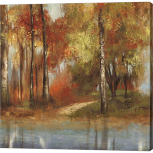 Tree with Autumn Colors Poster Print by Atelier B Art Studio 24 x 24 