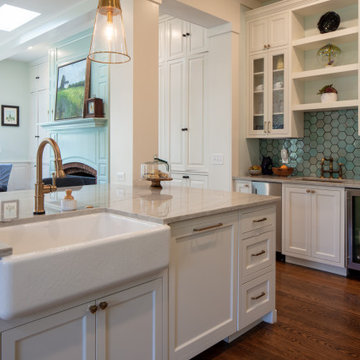 Robin’s Egg Designer Kitchen
