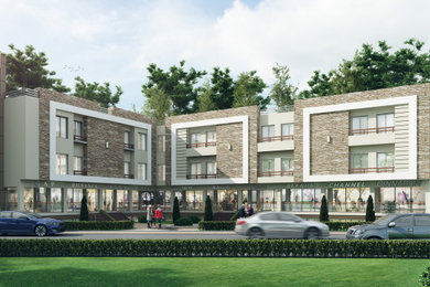 Home design - contemporary home design idea in Other