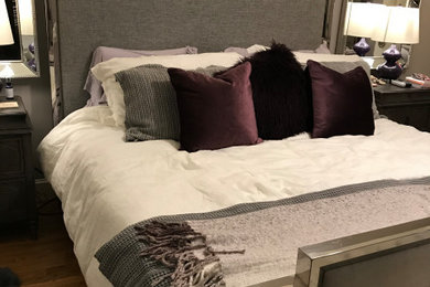 Bedroom - eclectic bedroom idea in Raleigh