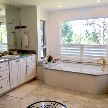 "Cafe, Double Hung" Plantation Shutter applications
