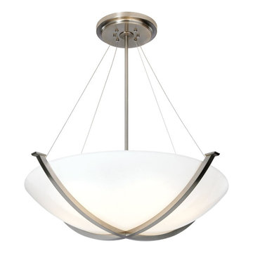 Ilex ARG24-AC-AC-AB-IN Argos Bowl Pendant w Aircraft Cable Light. Incandecent. S