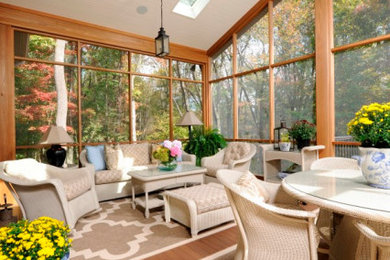 Sunroom - traditional sunroom idea in Other