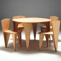 Apple Ply Chairs & Table - Kitchen And Dining Furniture
