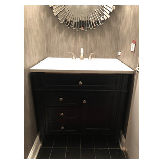 Lincoln Park Modern Kitchen - Transitional - Powder Room - Chicago - by ...