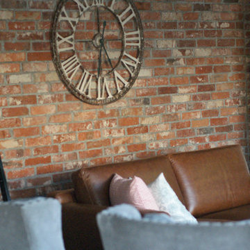 Living Room Reclaimed Brick Tile