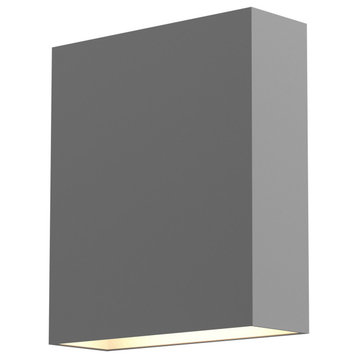 Sonneman 7107-WL Flat Box 7" Tall Integrated LED Outdoor Wall - Textured Gray