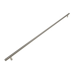 Cosmas - Cosmas 305-673SN Satin Nickel 26-1/2&rdquo; CTC Euro Style Appliance Pull [5-PACK] - Cabinet And Drawer Handle Pulls