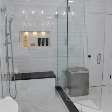 Master Bathroom Design Build - Wellesley MA