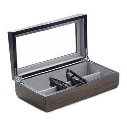 Dark Wood Multi Eyeglass Case - Storage Bins And Boxes