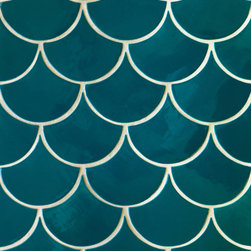 Medium Moroccan Fish Scales - Tile