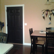 Black interior doors