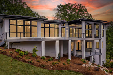 Example of an exterior home design in Raleigh
