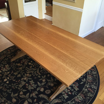 Arch Table, High Figure White Oak