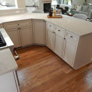 Weathered Oak stain on red oak