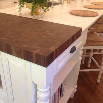 Mountain Lakes, NJ - Traditional - Walnut Butcher Block