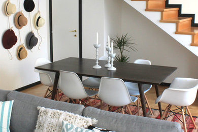 Eclectic living room photo in Other
