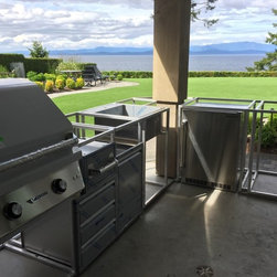 Outdoor Kitchen - Kitchen Countertops